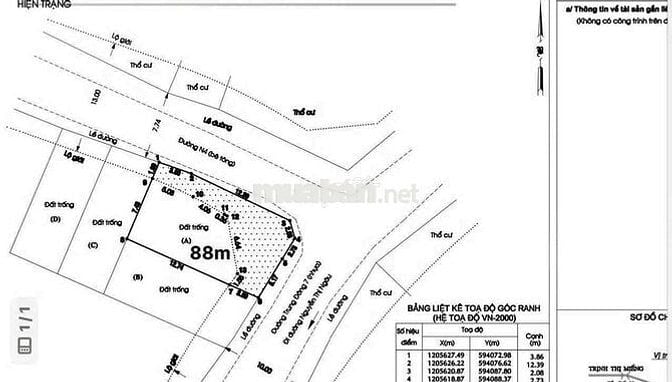 Bán Gấp Lô Đất Góc 2MT Đg Trung Đông 7 - Dt:  9,6x17m Sổ 163m2