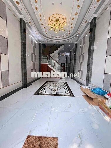 Nhà trệt 2 lầu mới đường Lê Phước Thọ