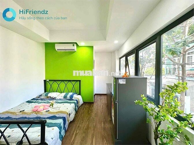 STUDIO CĂN HỘ DỊCH VỤ FULL NỘI THẤT GẦN ĐH CÔNG THƯƠNG, AEON MALL TP
