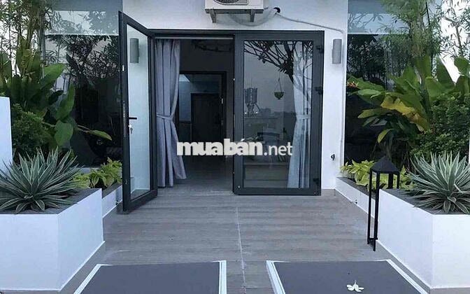 Căn hộ sân vườn 60m2 full nội thất ngay cầu Ông Lãnh - Q1