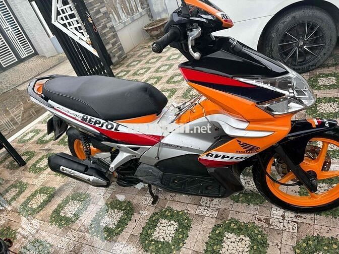 Honda Air Blade Cam, Đen, Trắng Xăng