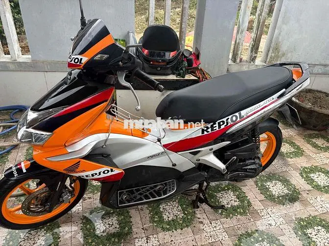 Honda Air Blade Cam, Đen, Trắng Xăng