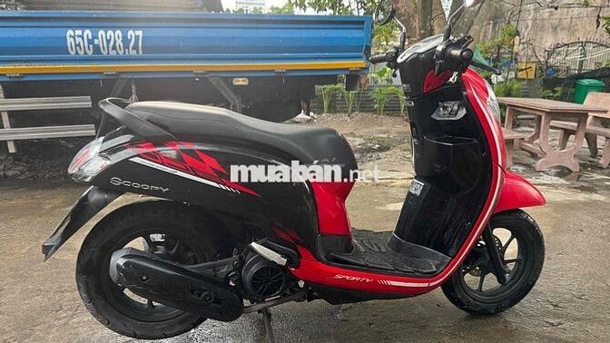 Honda Scoopy 2018 Đỏ đen