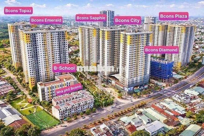 2PN 2WC BCONS CITY – NHÀ MỚI 100% – CÒN ÍT CĂN GÓC ĐẸP