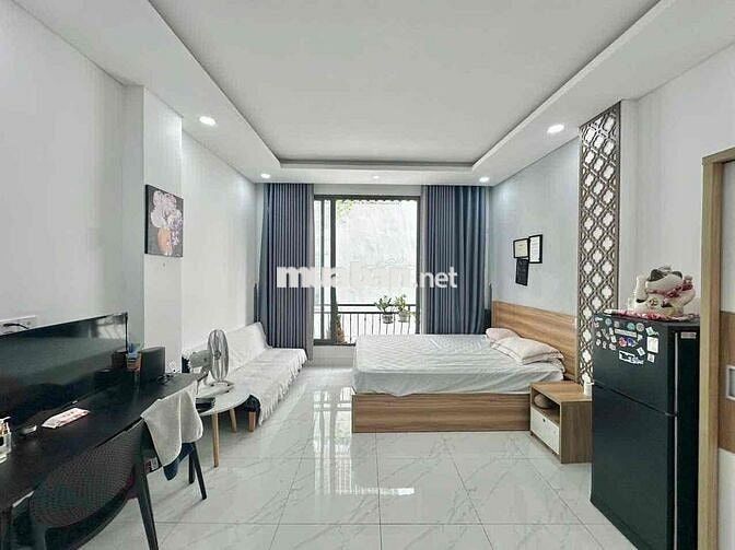 1PN Tách Bếp Ban Công To Thoáng Phòng Rộng 40m2 Ngay Lê Văn Sỹ