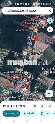Bán đất mặt tiền kinh doanh DH508, sát 2 trường học (10*71m)giá 755tr