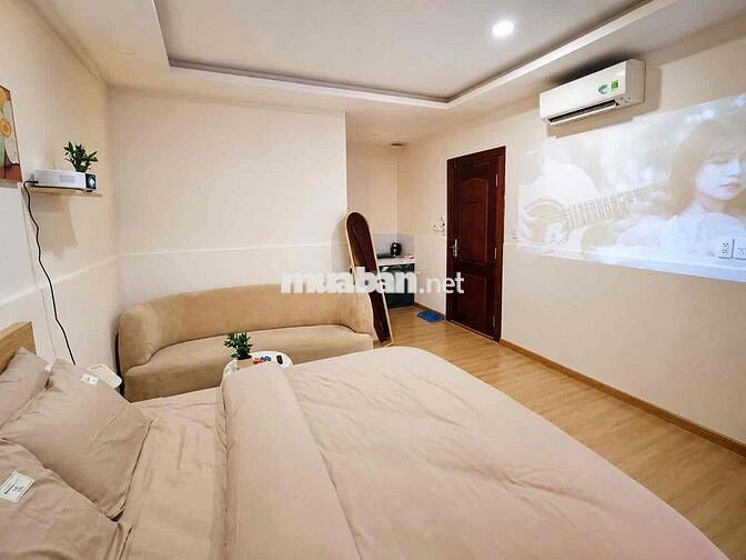 CHO THUÊ PHÒNG SIÊU XINH, NỘI THẤT, BAN CÔNG NHƯ HÌNH