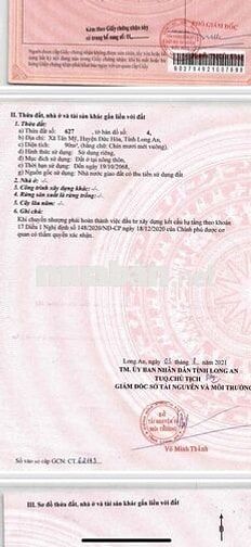 Bán Nhà hoàn thiện khu dân cư Hưng Long Residence - Đức Hoà