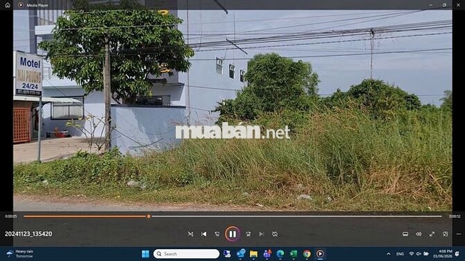 BÁN ĐẤT THỔ CƯ MẶT TIỀN TỈNH LỘ 786 CÁCH CỬA KHẨU TÂY NINH 1KM