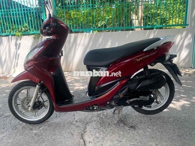Honda Vision 2025 Cao Cấp màu Đỏ
