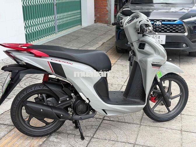 Honda Vision 2025 Xám Xi Măng 2.900km