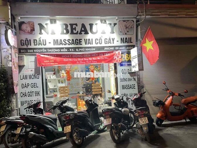 NÍ BEAUTY (PHÚ NHUẬN) TUYỂN 2 THỢ NAIL - GỘI