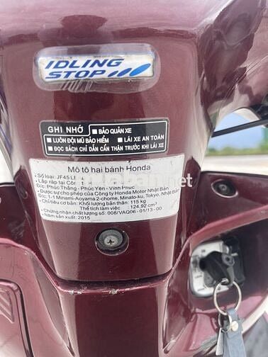 Honda Lead 2015 Đỏ 40228 km
