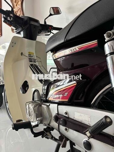 Honda Dream II Thái Lan Trắng, Đỏ Số sàn