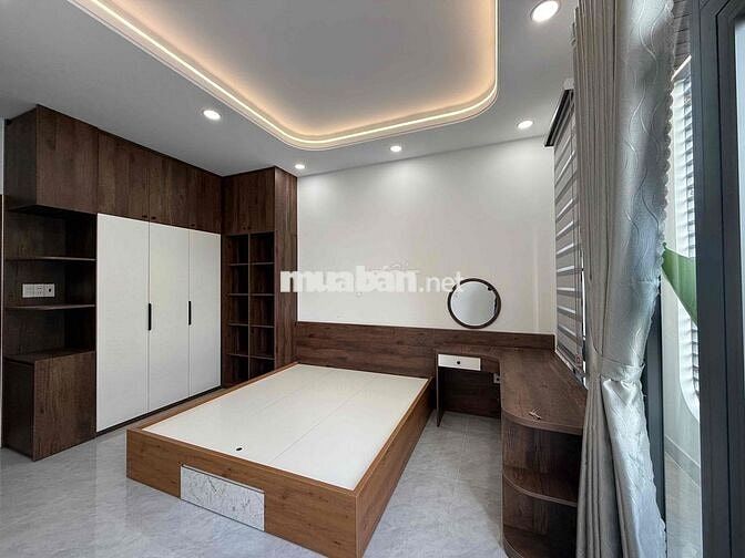 Nhà mới 5 tầng thiết kế hiện đại Full nội thất