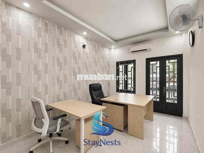 nhà cho thuê hẻm tải thông bình giã p13 tân bình. DT: 3m7 x 16m 1 lầu