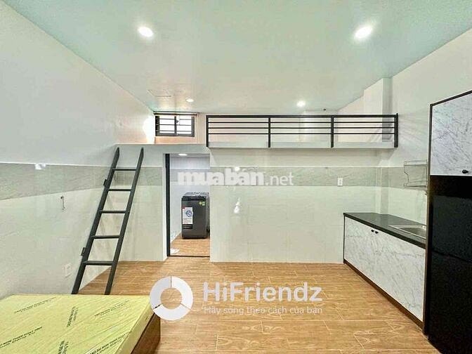 Cho Thuê Căn Hộ 1 Gác 1 Giường 4ng3xe Thang Máy Ngay Toà Nhà Viettell