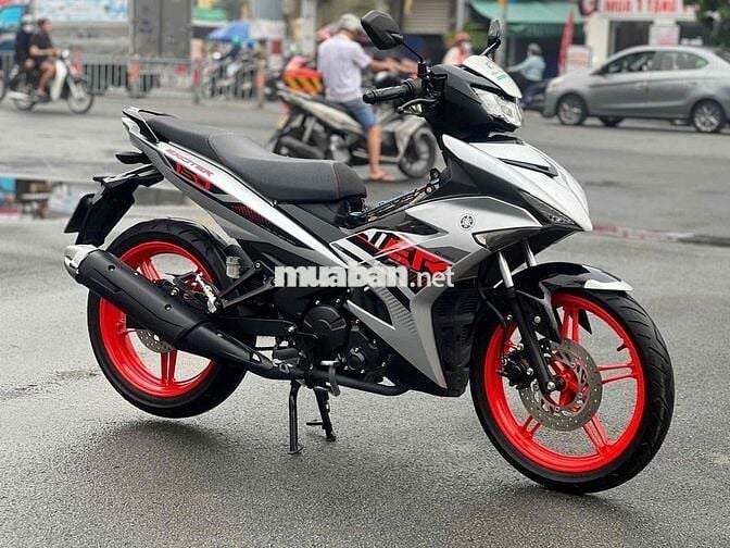 Yamaha Exciter 150 LED 2022 Bạc Đen Đỏ 5.000km
