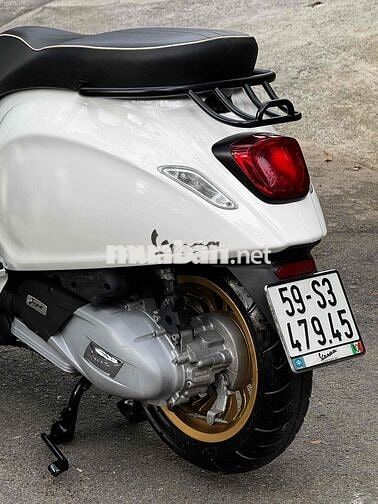 vespa sprin 150cc 2021 trắng đen bstp 9 chủ
