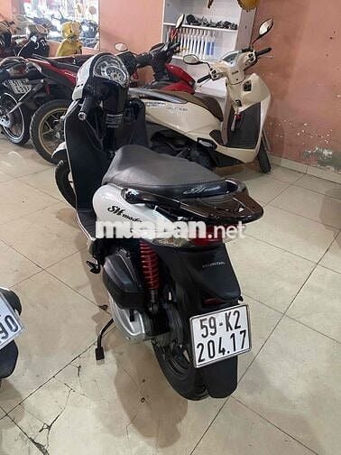 Honda SH Mode 2017 Trắng đen 27233 km