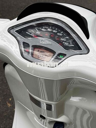 vespa sprin 150cc 2021 trắng đen bstp 9 chủ