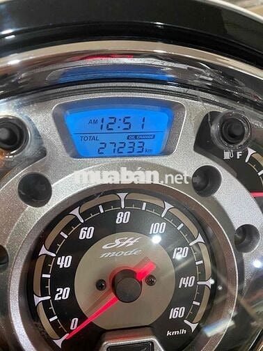 Honda SH Mode 2017 Trắng đen 27233 km