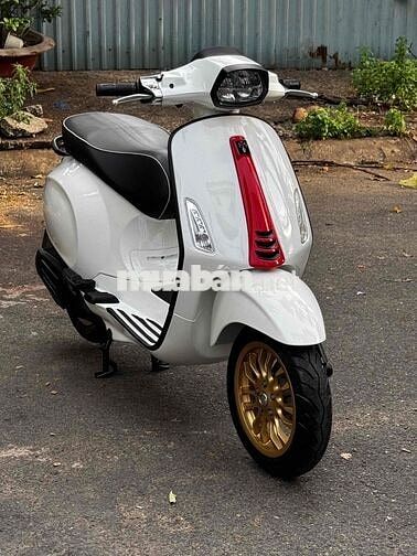 vespa sprin 150cc 2021 trắng đen bstp 9 chủ