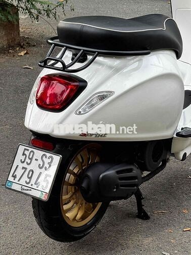 vespa sprin 150cc 2021 trắng đen bstp 9 chủ