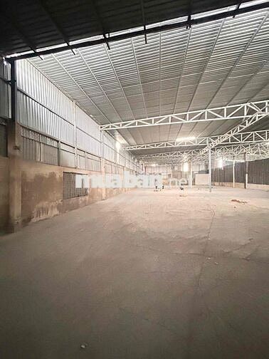 Cho thuê kho xưởng 1400m2  QL1A – BÌNH TÂN xe công 24/24