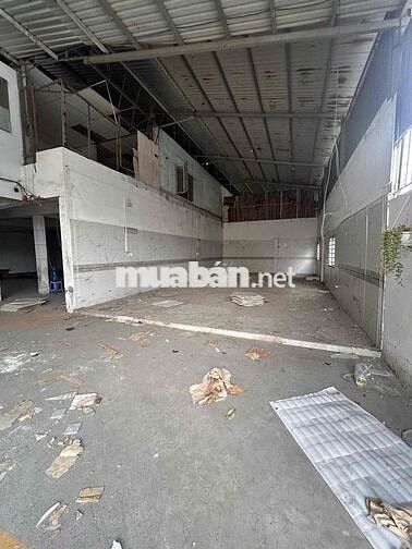 Cho thuê kho xưởng 1400m2  QL1A – BÌNH TÂN xe công 24/24
