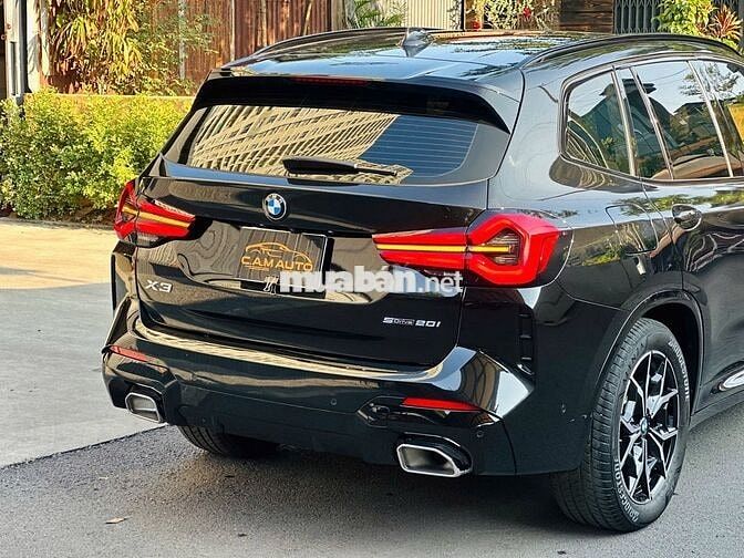 BMW X3 20i SDrive MSport ĐEN/ĐỎ 16.000km