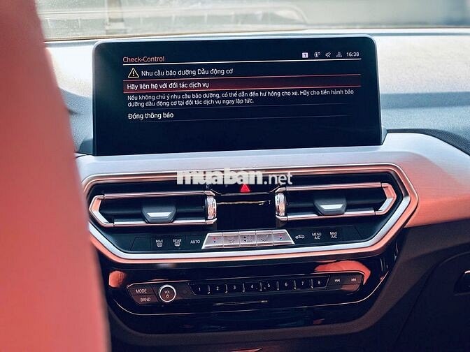 BMW X3 20i SDrive MSport ĐEN/ĐỎ 16.000km