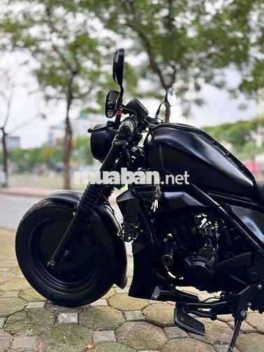 Honda Rebel 300 ABS Đen độ full đồ chơi xịn