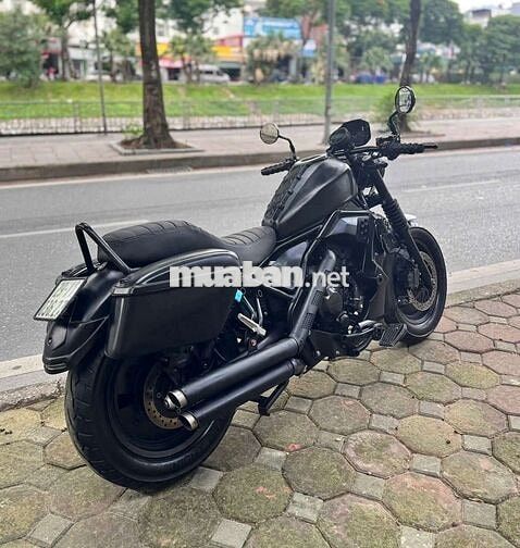 Honda Rebel 300 ABS Đen độ full đồ chơi xịn