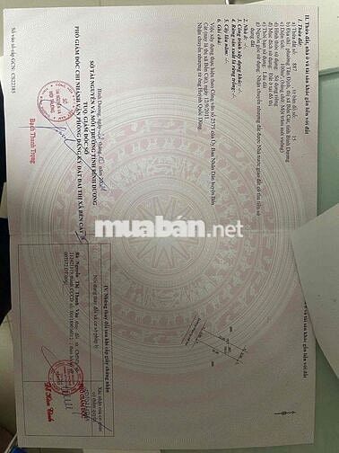 nhà trệt lầu gần chợ bến lớn full thổ cư giá rẻ hơn thị trường 300tr