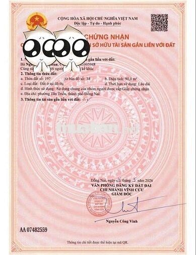 Chỉ 1 tỷ 600 triệu Sở hữu ngay lô đất 90m² tại KDC Lavender