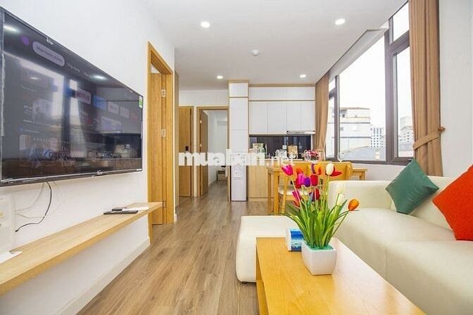 Cho thuê căn hộ dịch vụ 81 Linh Lang, nội thất mới, view siêu đẹp