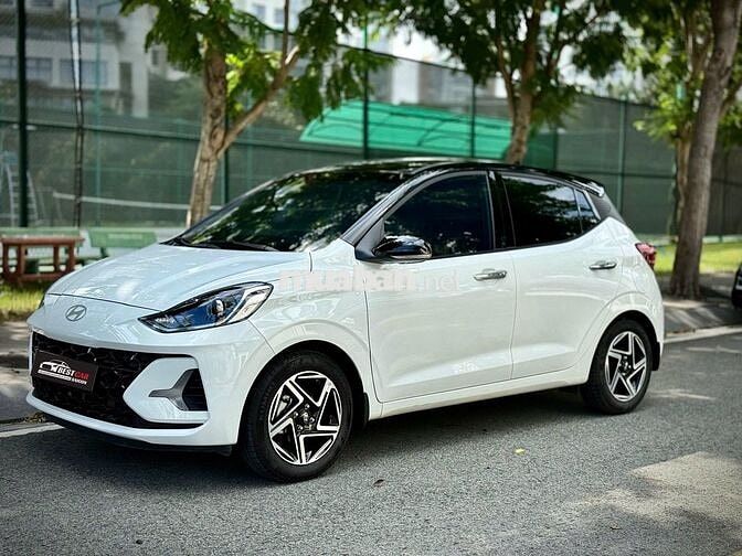 Hyundai i10 hatback 2024 Số tự động Trắng