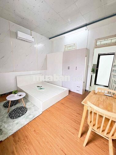 CĂN HỘ 1 PHÒNG NGỦ FULL NỘI THẤT, CỬA SỔ TRỜI