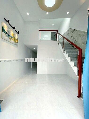 Nhà mới đúc lửng 3pn (4m x 10m) đg HT-43 gần khu cn-Tân thới Hiệp q12