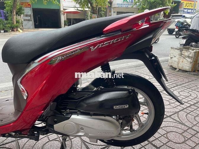 Honda Vision 2025 Cao Cấp màu Đỏ