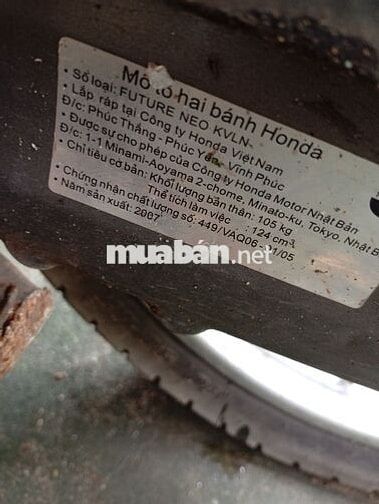 Honda Future Neo 2007 Đen