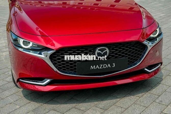 Mazda3 Deluxe 2025 Đỏ Vin25 giảm sốc