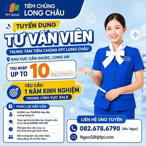 TƯ VẤN VIÊN - TIÊM CHỦNG LONG CHÂU CẦN GIUỘC