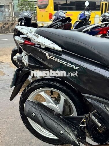 Honda Vision 110 2013 Đen Nguyên zin