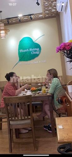Sang hoặc cho thuê quán chay Thanh Hương 16 Nguyễn Thái Bình, Tân Bình