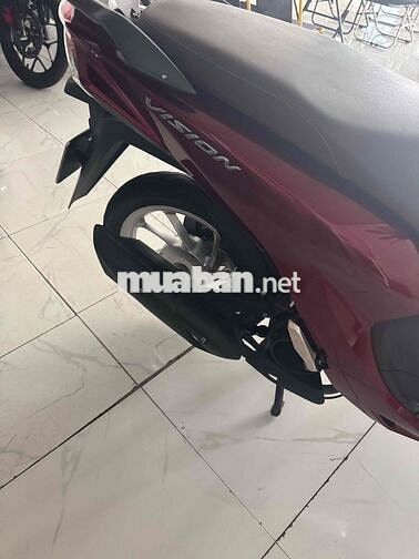 Honda Vision 2025 Cao Cấp màu Đỏ