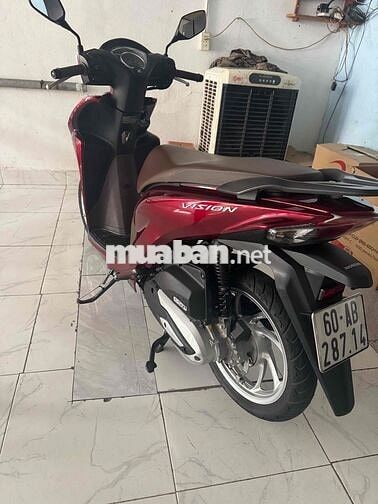Honda Vision 2025 Cao Cấp màu Đỏ