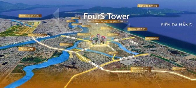 Dộc quyền căn hộ Sun FourS 1PN + có sân vường giá chỉ 2ty6
