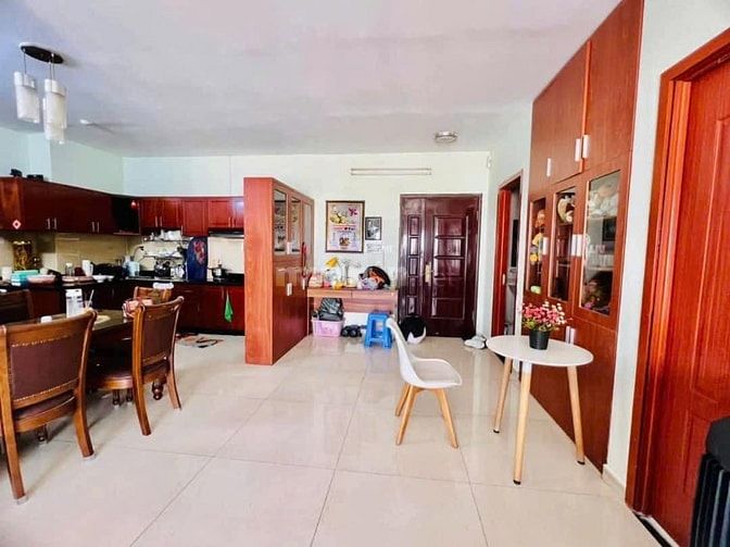 Cho thuê chung cư Phú Thọ, Nguyễn Thị Nhỏ - 90m2, 3PN, Full NT 14tr/th